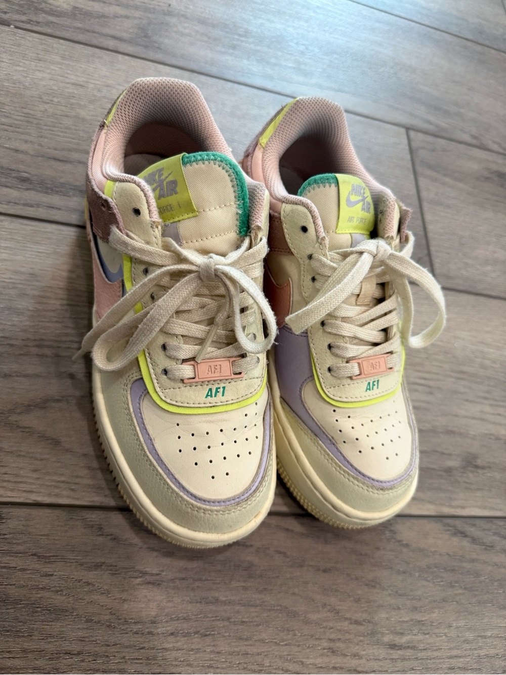 Nike Air Force 1 Shadow Cashmere Shoes Sneakers Size 6